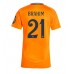 Real Madrid Brahim Diaz #21 Borte Drakt Dame 2024-25 Kortermet